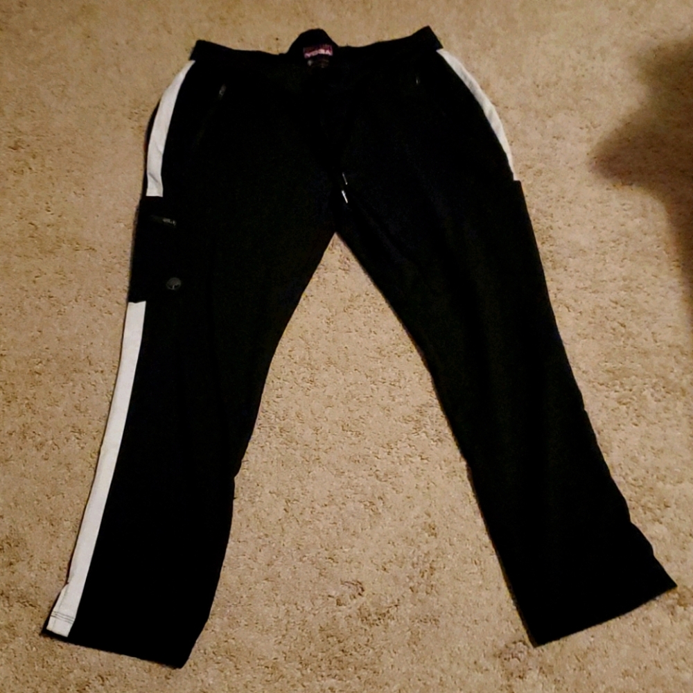 Black Purple Label/Healing Hands Scrub Pants